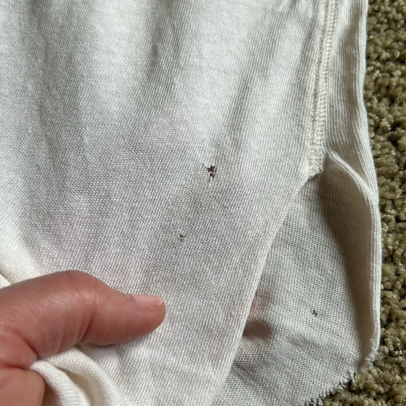 We The Free jersey type T-shirt w/lace. Size S - Picture 6 of 8